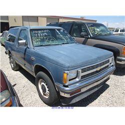 1985 - CHEVROLET BLAZER