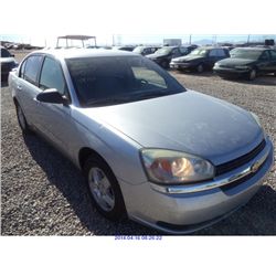 2004 - CHEVROLET MALIBU