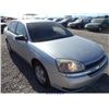 Image 1 : 2004 - CHEVROLET MALIBU