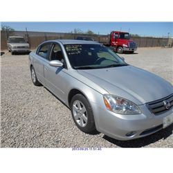 2002 - NISSAN ALTIMA