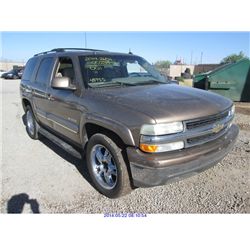 2003 - CHEVROLET TAHOE