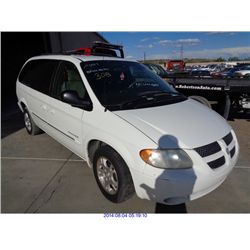 2001 - DODGE GRAND CARAVAN