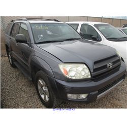 2004 - TOYOTA 4RUNNER