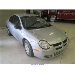 2005 - DODGE NEON