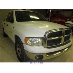 2003 - DODGE 2500  QUAD CAB