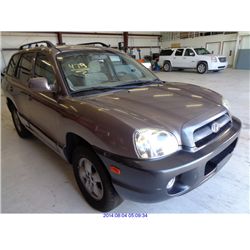 2005 - HYUNDAI SANTA FE