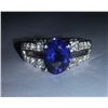 Image 1 : 3.810g Ring of Amethyst and Cz 925 Sterling Silver