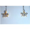 Image 1 : 3.03g Earring Made of 18Kt Gold ,0.39 Ct Diamond