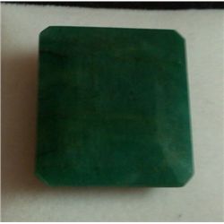 Natural African Emerald Beryl 44.50 Ct Square Cut Stone