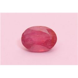 10.80 Ct Ruby Oval Shape Stone