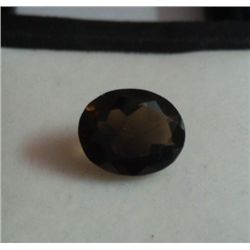 5.05 Ct Smoky Quartz Stone of Oval Shape