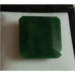 Natural African Emerald Beryl 48.15 Ct Square Cut Stone