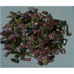 33.70 Ct Loose Tourmaline Stones of Rectangular Shape