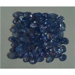 Natural African Tanzanite Loose 20.95 Ctw Oval Cut Stones