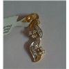 Image 1 : 1.970g Pendant Made in 18kt 1.924g Gold, 0.23 Ctw Diamond