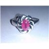 Image 1 : 3.430g Ring of Ruby Sterling 925 Silver