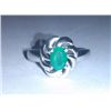 Image 1 : 3.280g Ring of Green Onex Sterling 925 Silver