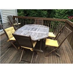 Teakwood Patio Set