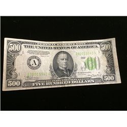 1934 $500 Bill