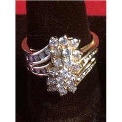 14kt Gold Diamond Ring
