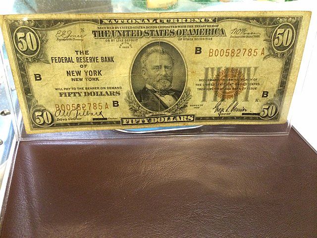 1929 $50 Bill