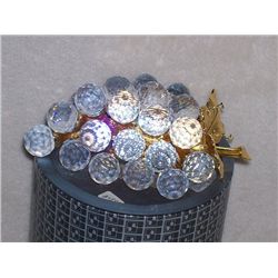 Swarovski Crystal Grape Cluster
