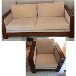 Sofa and Chair
