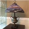 Image 1 : Seagull Reverse Painted Table Lamp