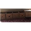 Image 1 : 5 Wicker Style Baskets