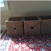 Image 2 : 5 Wicker Style Baskets