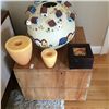 Image 2 : End Table with Contents