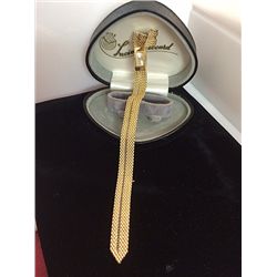 Estate 14kt Gold Lucien Piccard Watch