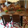 Image 1 : Table and 4 Rattan Chairs