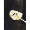 Image 1 : Estate 14kt Gold Man's Diamond Ring