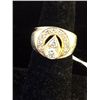 Image 2 : Estate 14kt Gold Man's Diamond Ring