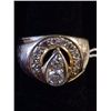 Image 4 : Estate 14kt Gold Man's Diamond Ring