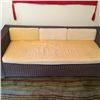 Image 3 : 4 Piece Wicker Living Room Set