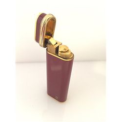 Vintage Cartier Red Lacquer Lighter