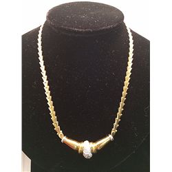 18kt Gold Diamond Lady's Necklace
