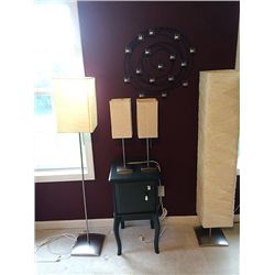 Night Stand, Matching Lamps