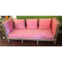 French Silk Day Bed Settee