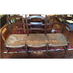 French Canadian 3 Person Bench