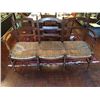 Image 2 : French Canadian 3 Person Bench