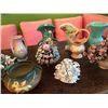 Image 3 : 10 Pieces U.S. Pottery and Capodimonte
