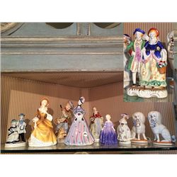 10 Porcelain Figurines