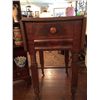 Image 2 : Crotch Mahogany Side Table and Book Case