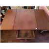 Image 3 : Crotch Mahogany Side Table and Book Case