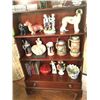 Image 8 : Crotch Mahogany Side Table and Book Case