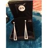 Image 2 : Channel Set Diamond Earrings