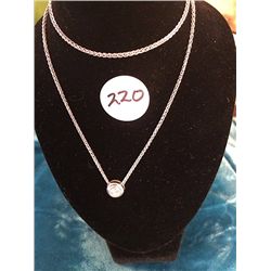 Diamond and Platinum Necklace